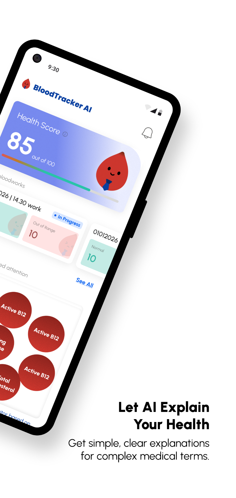 BloodTracker AI – AI Blood Lab Result Tracker